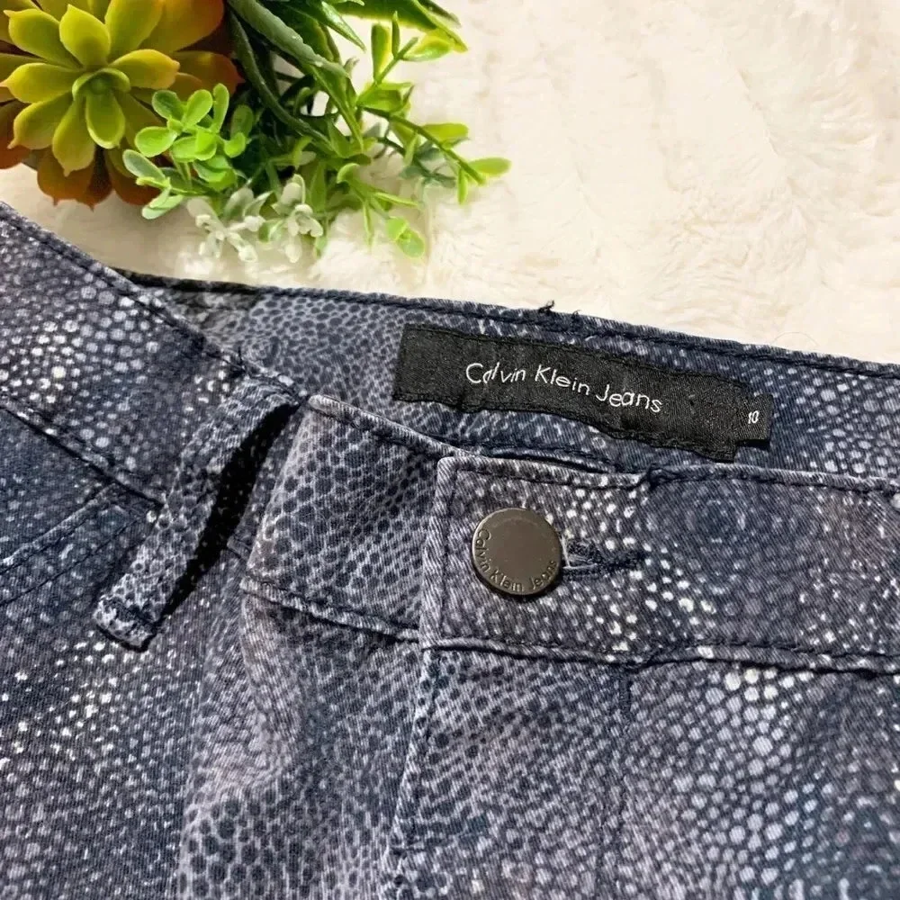 Calvin Klein jeans reptile print skinny - Picture 6 of 9